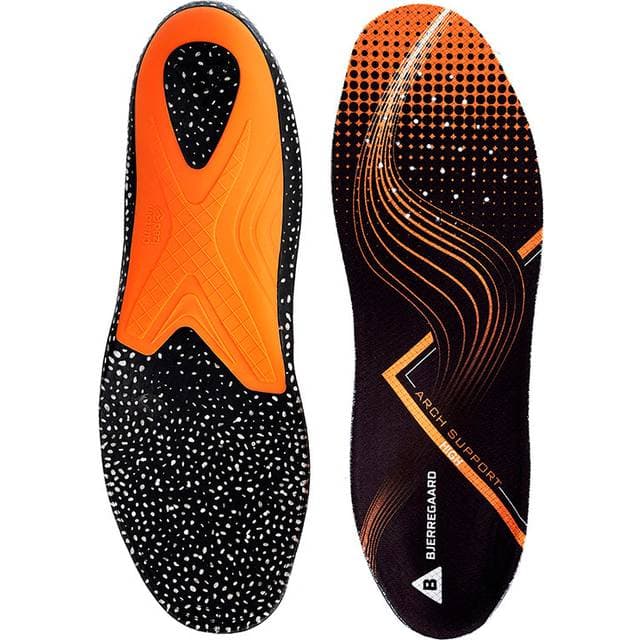 Bjerregaard Indlægssål Orthopedic høj orange
