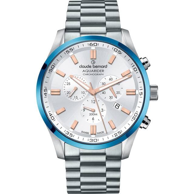 Claude Bernard Aquarider Chronograph 44mm 20ATM Armbandsur