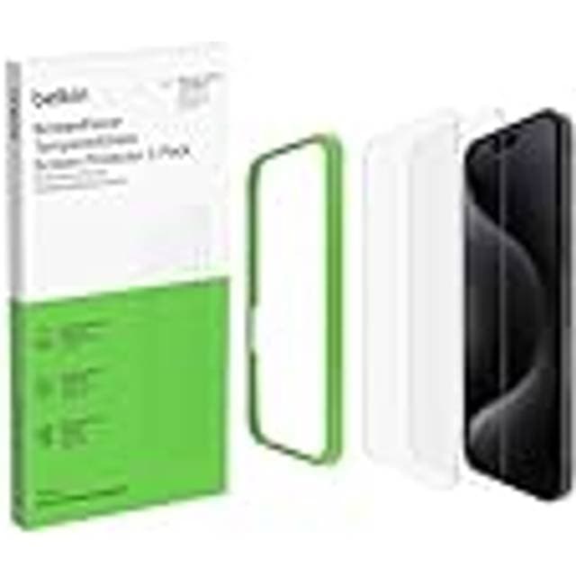 Belkin ScreenForce Temperatūros Atlaikantys EkranaiiPh 17 16 Pro