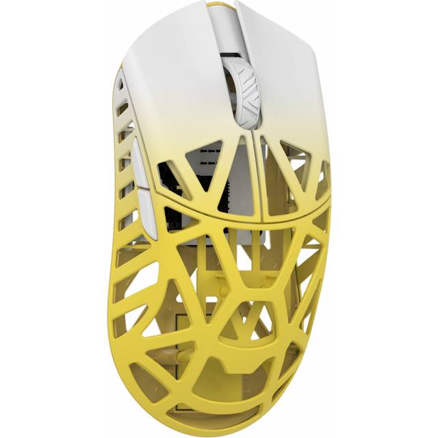 WLMouse Beast X 8K Trådløs Gaming Mus Hvid Gul