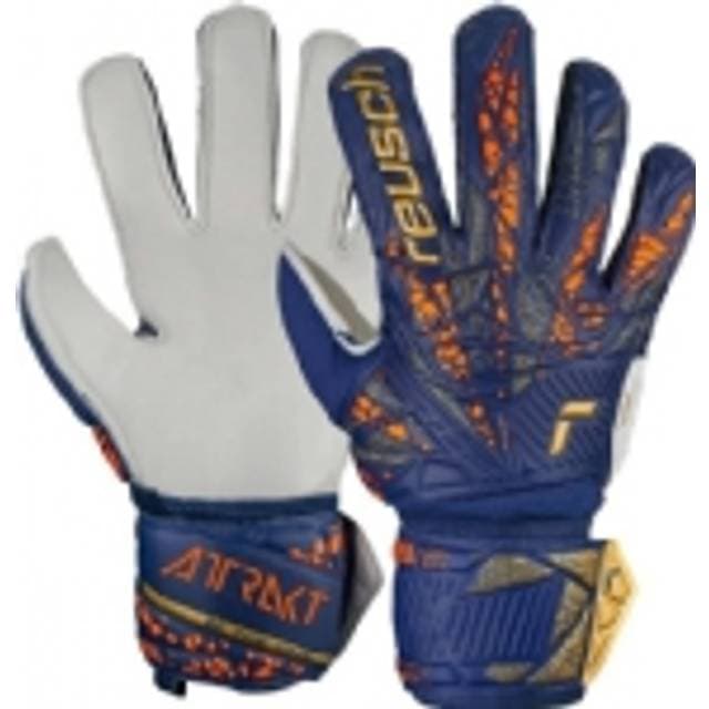reusch Målmandshandsker Attrak Solid - Mørkeblå
