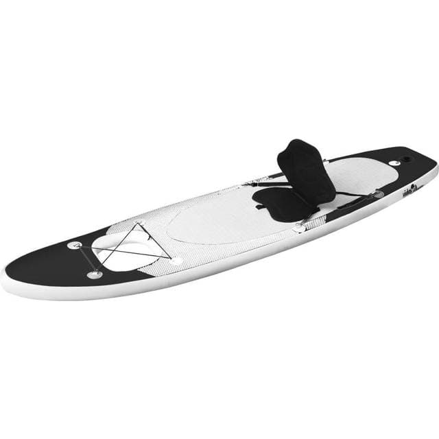vidaXL Oppusteligt paddleboardsæt 330x76x10 sort