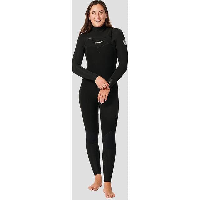 Rip Curl Womens Dawn Patrol 3/2mm Chest Zip Våddragt Black