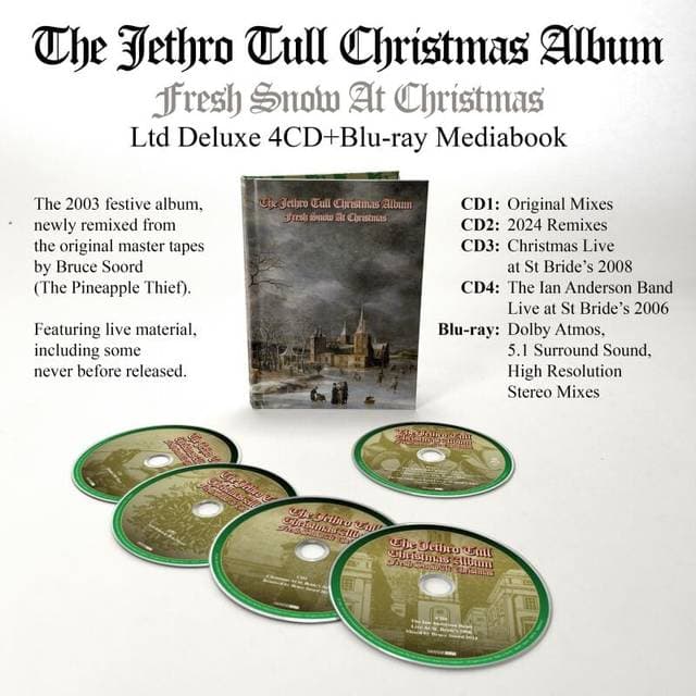 Jethro Tull The Jethro Tull Christmas Album Fresh Snow At Christmas Unisex Standard (CD)