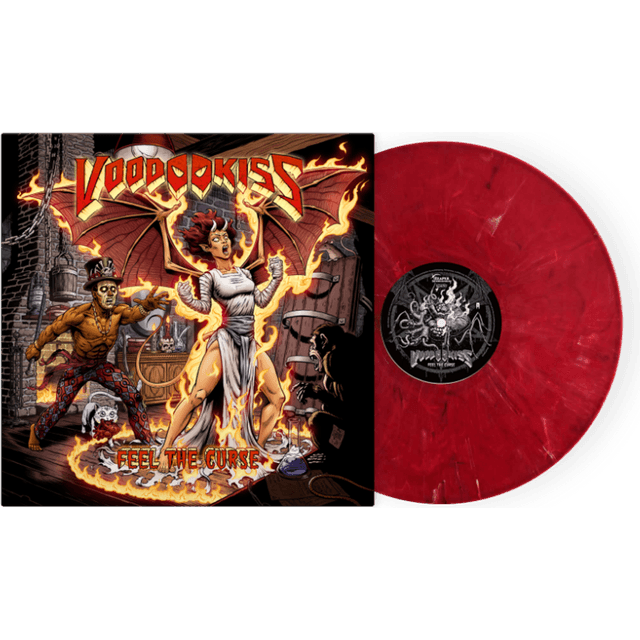 Voodoo Kiss LP Feel the curse Unisex Standard (Vinyl)