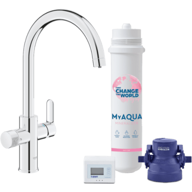 Grohe BWT MyAqua Mineralizer kalk- og mineralfilter startpakke