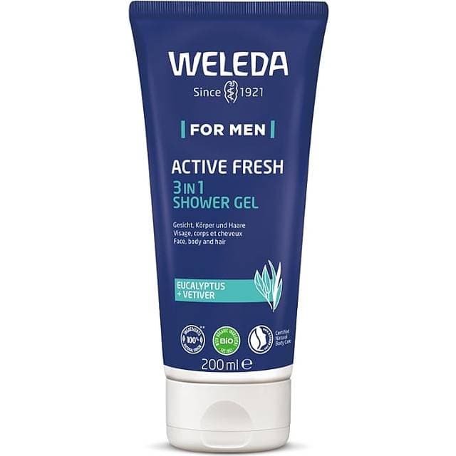Weleda Men Active Fresh 3in1 Shower Gel 200ml