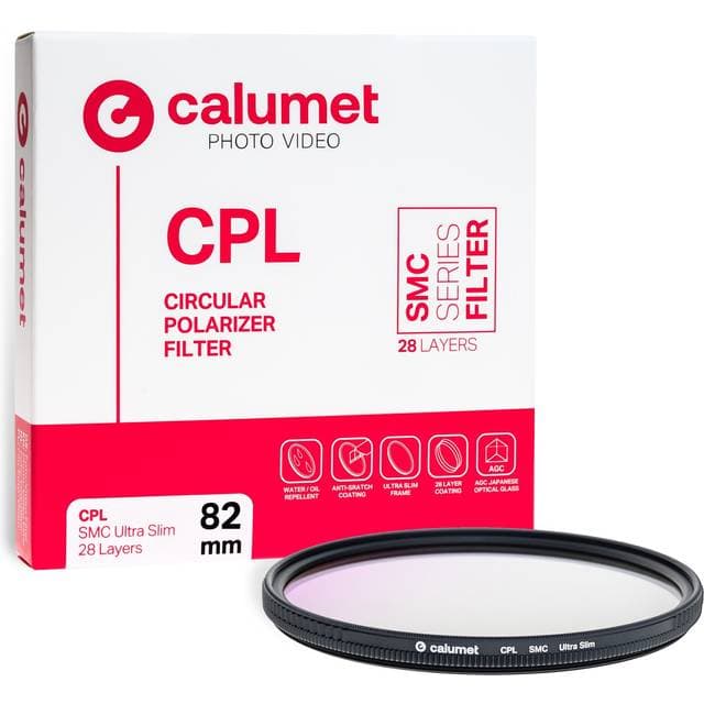 Calumet 82mm CPL SMC Ultra Slim Filter