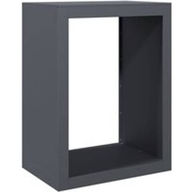 vidaXL Brændestativ 60x40x80 cm Stål Antracitgrå