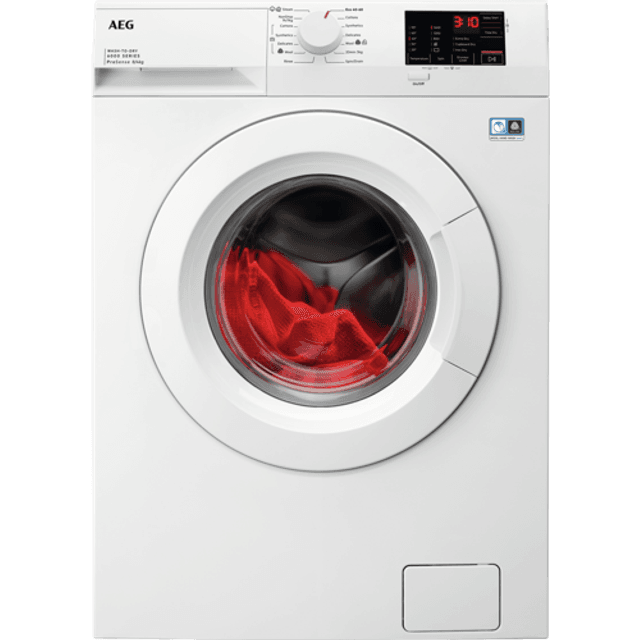 AEG LWD662P86P Vaske-Tørremaskine Hvid