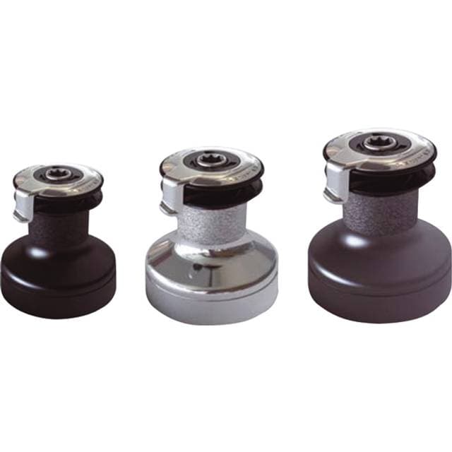 Lewmar 49515056 15 Krom EVO Spil, 1stk, nem service, ingen værktøj, hurtig montering, valg mellem 3 finish, kan ændres til elektrisk