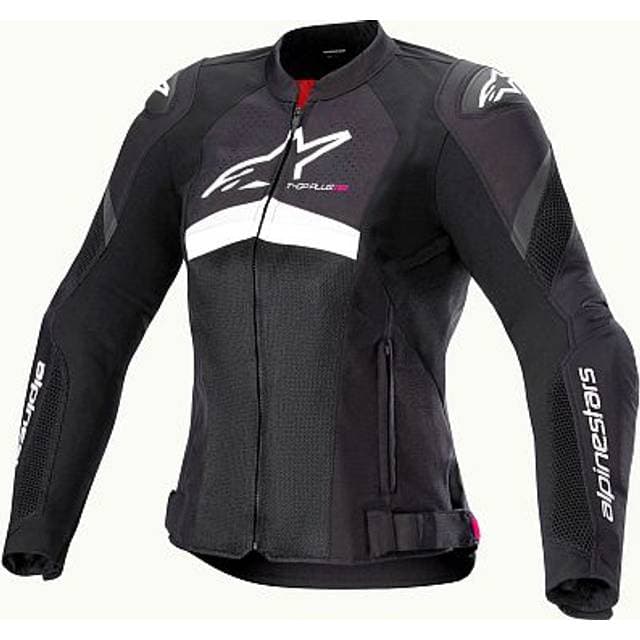 Alpinestars Stella T-GP Plus R V4 Airflow MC-Jakke - Sort/Hvid Dame