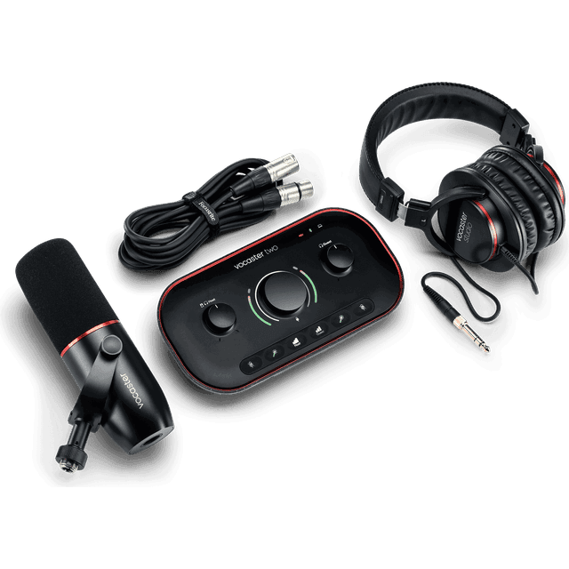 Focusrite Vocaster Two Studio Ultimate Podcasting Kit