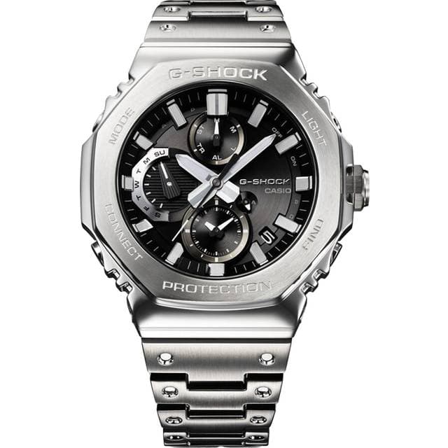 Casio G-Shock GMC-B2100D-1AER 46 mm Analog Quartz Mineral Glass Full Metal Chronograph Watch