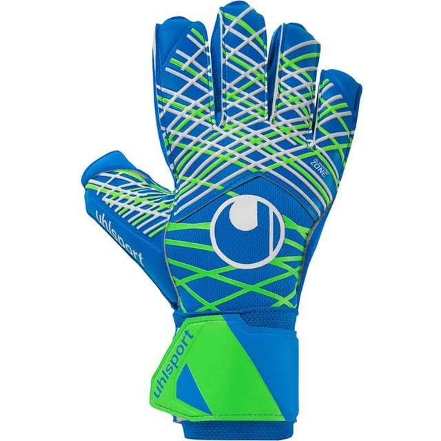 Uhlsport Målmandshandske Aquasoft Blå Grøn Hvid