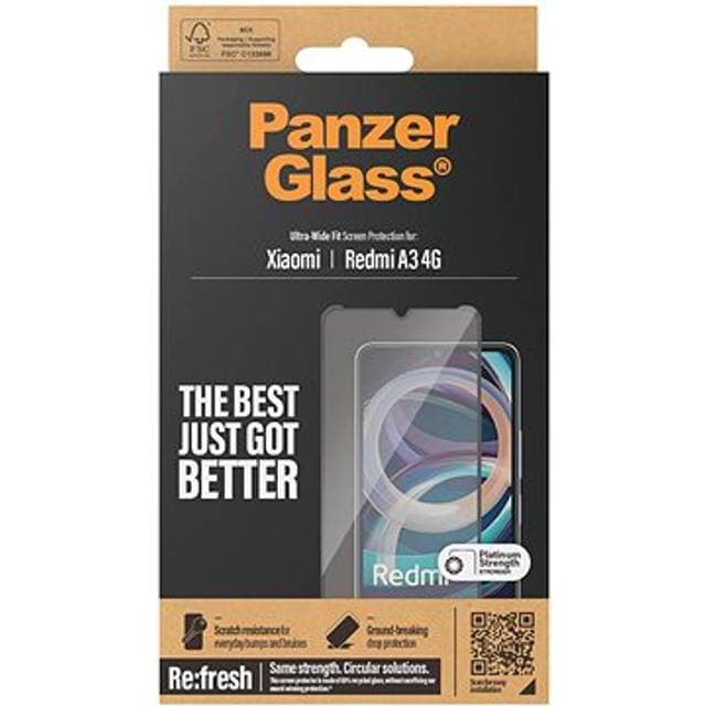 PanzerGlass Ultra-Wide Fit Screen Protector Xiaomi Redmi A3
