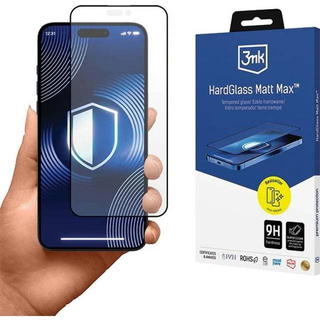 3mk HardGlass Matt Max iPhone 16 Pro Transparent 1 stk