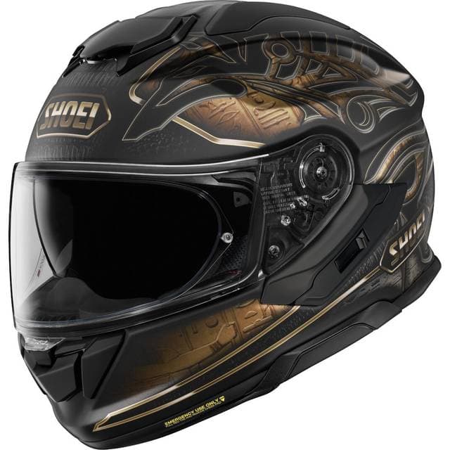 Shoei GT-Air 3 Nile TC-9 Integralhjelm - Sort Herre