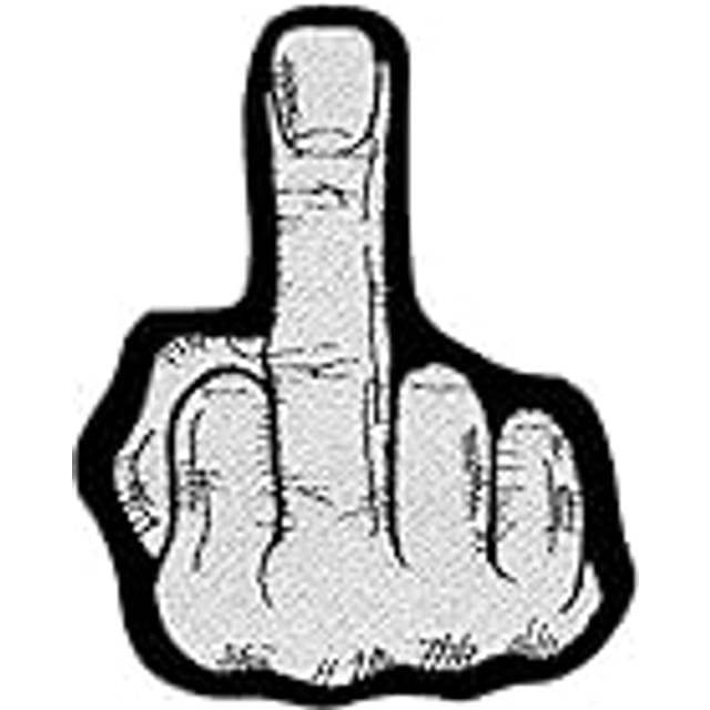 Finger Patch - Unisex - Sort-Hvid - Standard (CD)