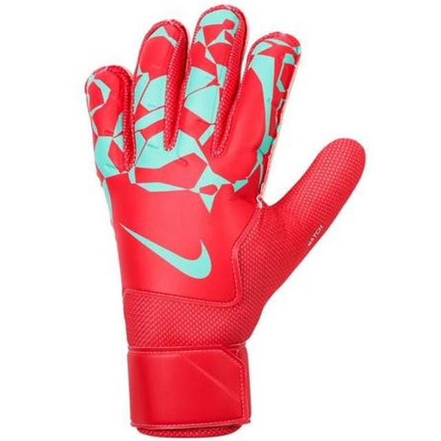Nike Match Goalkeeper Fodboldhandsker Rød Turkis