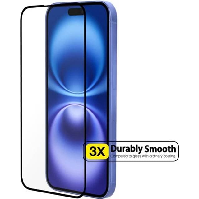 Just Mobile Xkin glass screen protector for iPhone 16 Plus