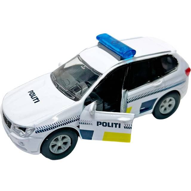 Dickie Toys Dickie Toys politibil i metal med lyd og lys