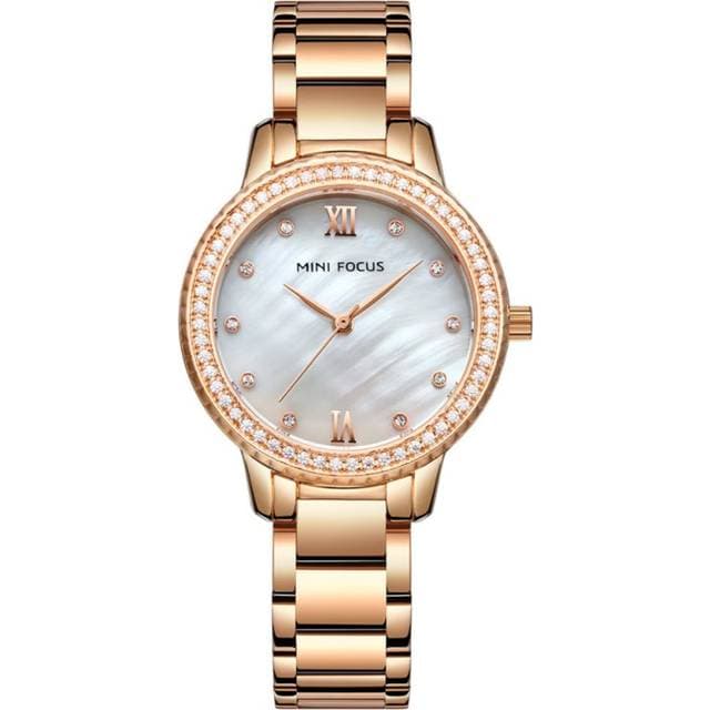 Mini Focus Lady Rose Crystal 0226 Krystal perlemor kvarts dameur