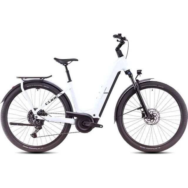 Cube Kathmandu Hybrid One 800 2025 62cm - Polarwhite´n´Black Unisex