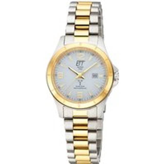 Ett Eco Tech Time ELS-11676-12M Gobi Sølvfarvet Gul Ø32 mm