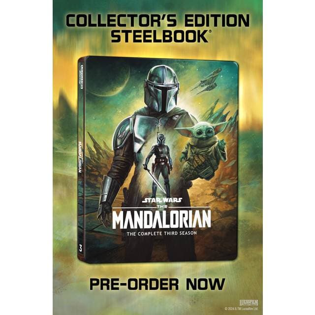 The Mandalorian S3 Limited Steelbook (Blu-ray 4K UHD)
