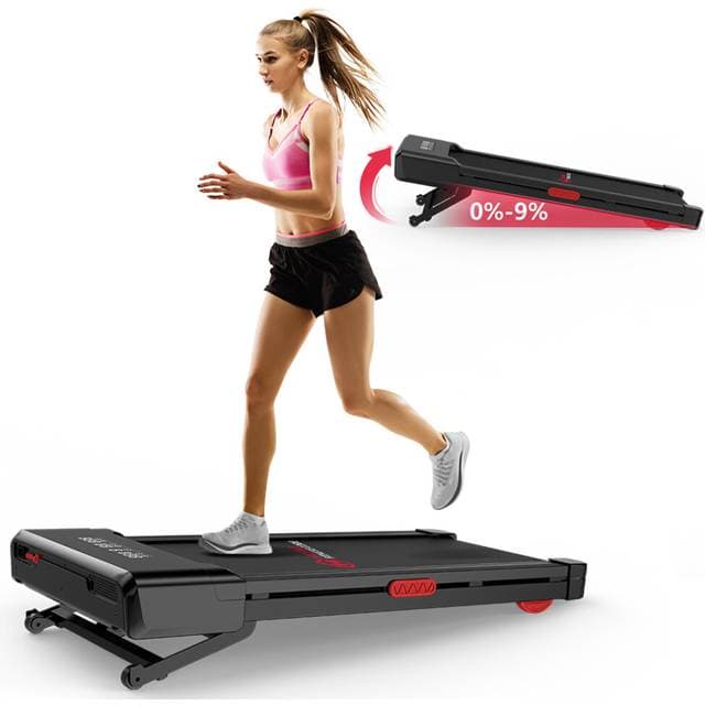 Bigzzia 4-in-1 Versatile Y1 Treadmill with 0-9% Auto Incline
