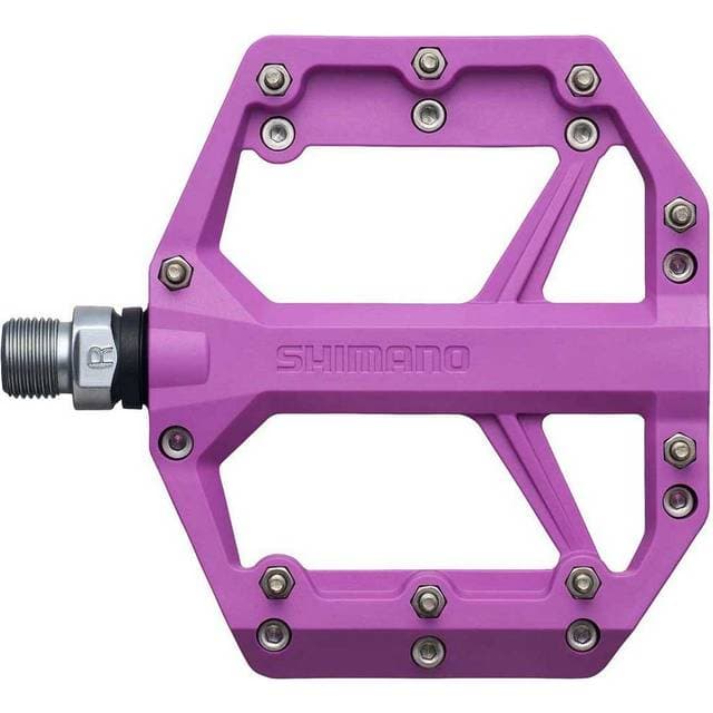 Shimano PD-GR400 Flat Pedal-pedaler Lilla