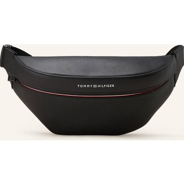 Tommy Hilfiger Business Corporate Bum Bag - Rød/Sort/Sølv/Hvid
