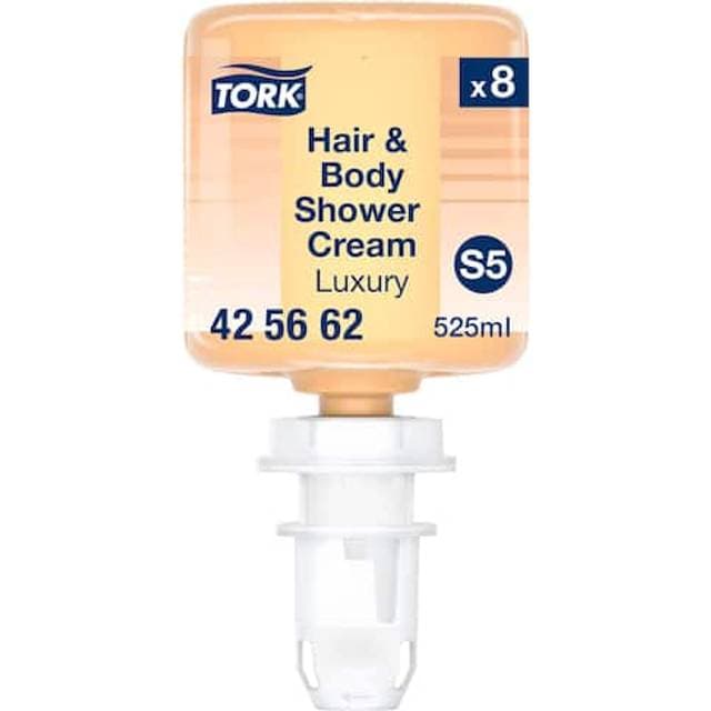 Tork Luksus Hair and Body Shower Cream 8 x 525 ml