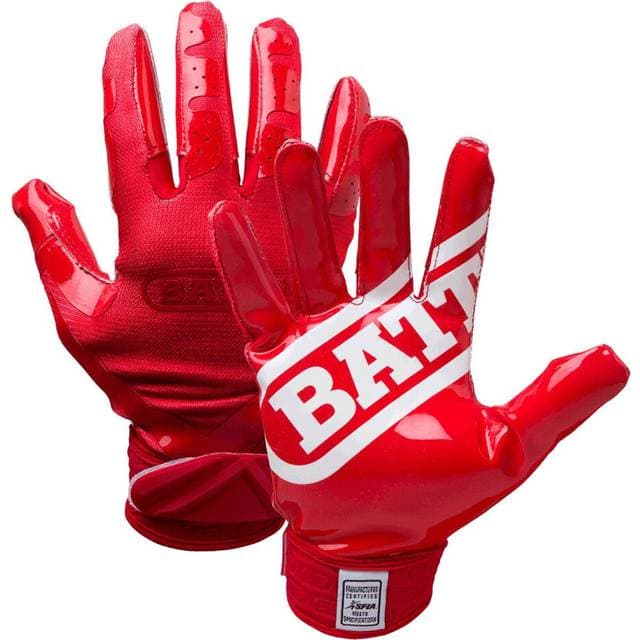 Battle Sports Double Threat Wide Receiver Football Gloves Adult and
