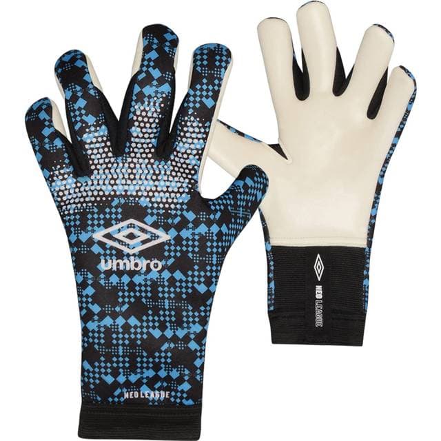 Umbro Adult Neo League Goalkeeper Gloves Black/White/Blue
