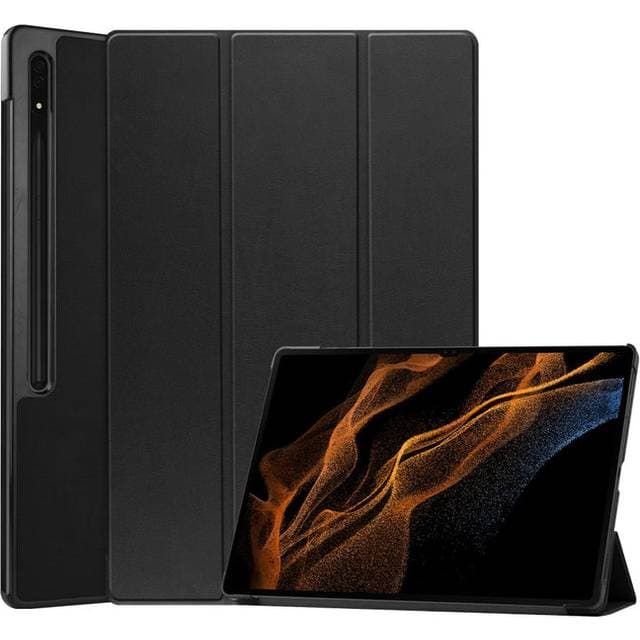 Eiderwood Samsung Galaxy Tab S10 Ultra Tri-Fold Leather Case With Stand