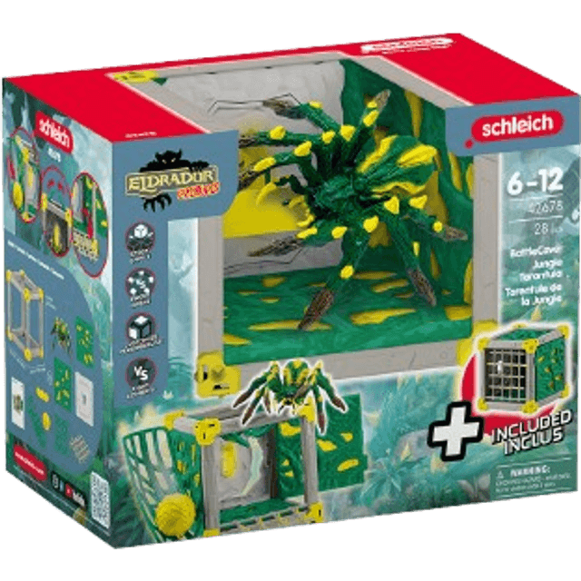 Schleich Eldrador Creatures BattleCave Jungle Tarantula 42678