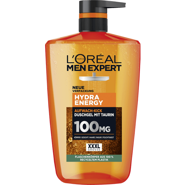 L'Oréal Paris Men Expert Hydra Energy XXXL Shower Gel 1000ml