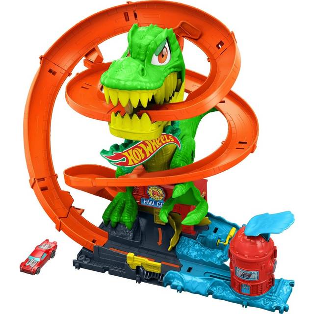 Hot Wheels T-Rex Blaze Battle Legesæt