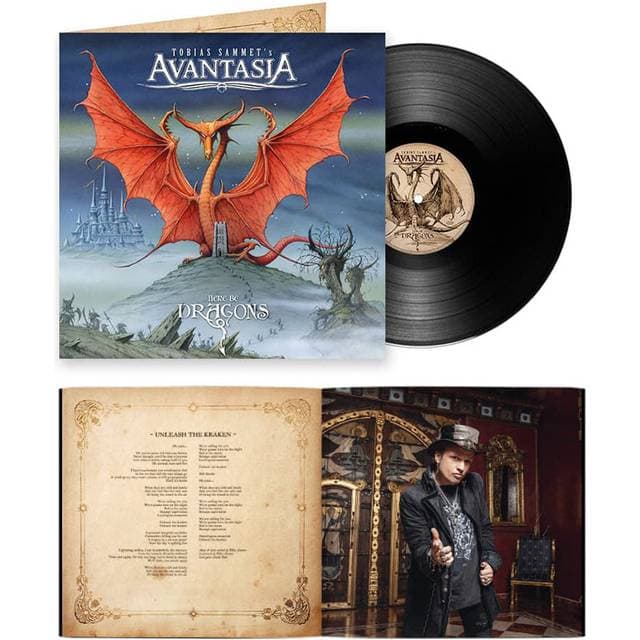 Avantasia LP Here Be Dragons Unisex Standard (Vinyl)