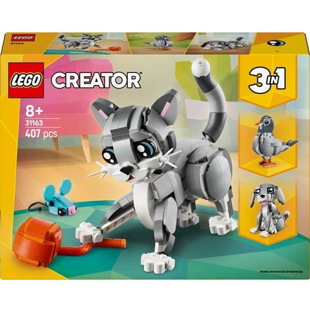 LEGO Creator 3 in 1 Legesyg Kat 31163
