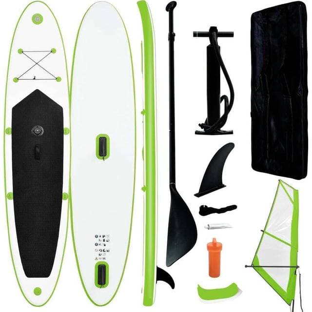 Dkd Home Decor Inflatable Sup Board with Sail Set - Green