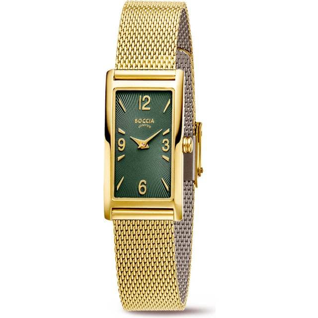 Boccia Titanium Ladies 3366-03 Grøn Kvarts Dameur