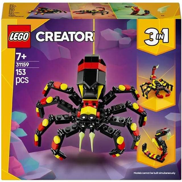 LEGO 3 in 1 Creator Vilde dyr Edderkop på Spring 31159