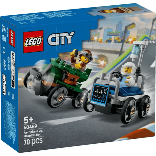 LEGO City Racerbilpakke Fly mod Hospitalsseng 60459