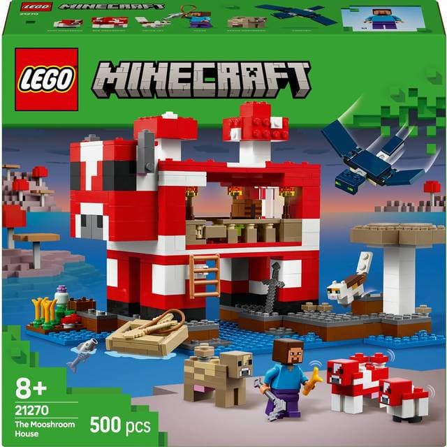 LEGO Minecraft Mooshroom-huset 21270
