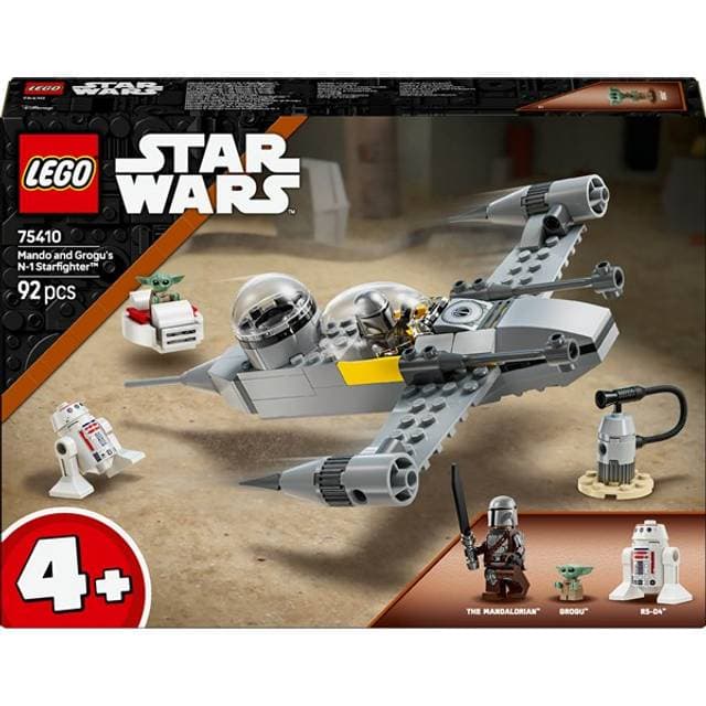 LEGO Star Wars Mando og Grogus N-1 Stjernejager 75410