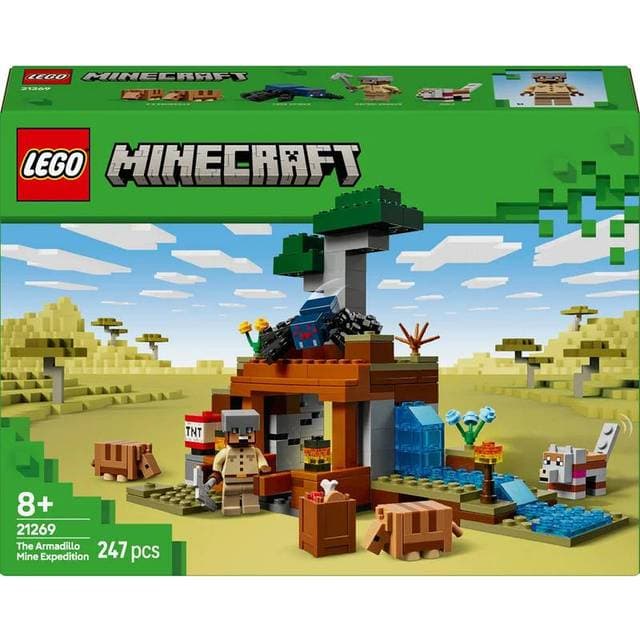 LEGO Minecraft Bæltedyrs mineekspeditionen 21269