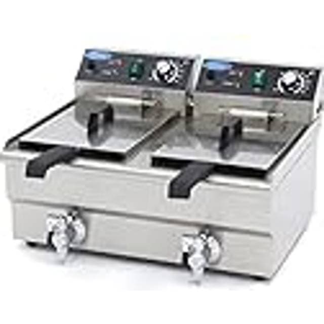 Maxima Friture 2 x 10 Liter 2 Kurve Med Aftapningshane